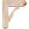 Ekena Millwork Balboa Craftsman Smooth Bracket w/ Offset Brace, Douglas Fir, 7 1/2"W x 22"D x 26"H BKT0806X22X26BOA04SDF - alternate 4
